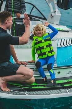 Buoyancy Jacket Jobe Nylon Life Vest Kids Lime Green - 16