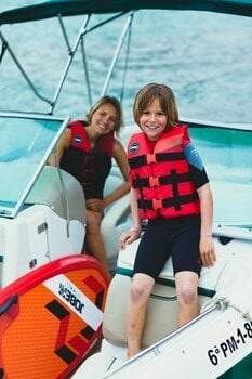 Buoyancy Jacket Jobe Nylon Life Vest Kids Red - 9