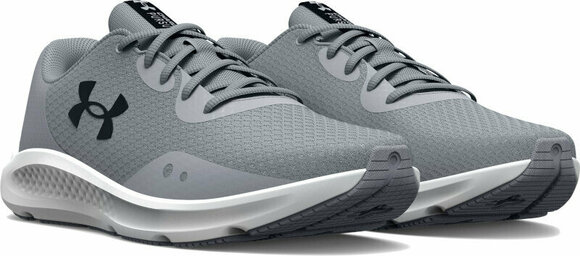 Buty do biegania po asfalcie Under Armour UA Charged Pursuit 3 Running Shoes Mod Gray/Black 43 Buty do biegania po asfalcie - 3