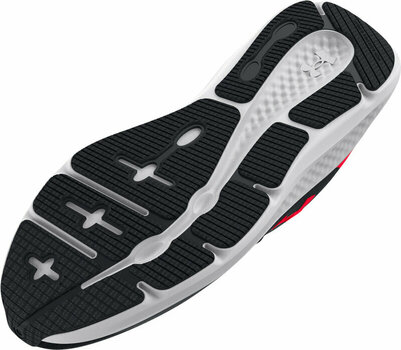 Scarpe da corsa su strada Under Armour UA Charged Pursuit 3 Tech Running Shoes Black/Radio Red 42 Scarpe da corsa su strada - 5