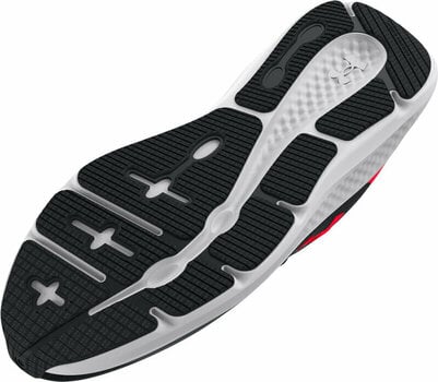 Calçado de corrida de estrada Under Armour UA Charged Pursuit 3 Tech Running Shoes Black/Radio Red 44 Calçado de corrida de estrada - 5