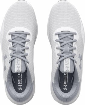 Løbesko til vej og asfalt Under Armour UA Charged Pursuit 3 Tech Running Shoes White/Mod Gray 42,5 Løbesko til vej og asfalt - 4