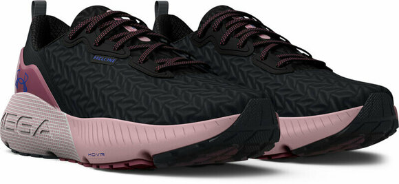 Löparskor Under Armour Women's UA HOVR Mega 3 Clone Running Shoes Black/Prime Pink/Versa Blue 38 Löparskor - 3