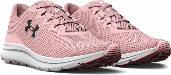 Weghardloopschoenen Under Armour Women's UA Charged Impulse 3 Running Shoes Prime Pink/Black 38 Weghardloopschoenen - 3
