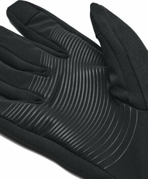 Luvas de corrida Under Armour UA Storm Fleece Run Gloves Black/Reflective M Luvas de corrida - 3
