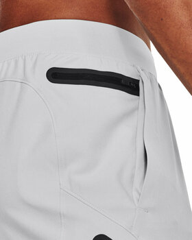 Calças de fitness Under Armour UA Unstoppable Cargo Pants Halo Gray/Black XL Calças de fitness - 6