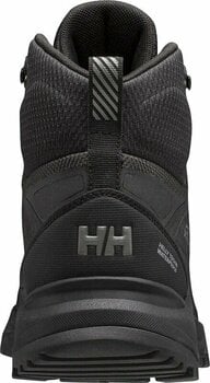 Mens Outdoor Shoes Helly Hansen Men's Cascade Mid-Height Hiking Shoes Black/New Light Grey 46 Mens Outdoor Shoes - 3