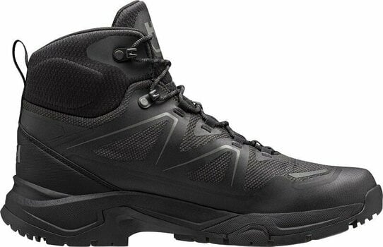 Chaussures outdoor hommes Helly Hansen Men's Cascade Mid-Height Hiking Shoes Black/New Light Grey 46 Chaussures outdoor hommes - 4