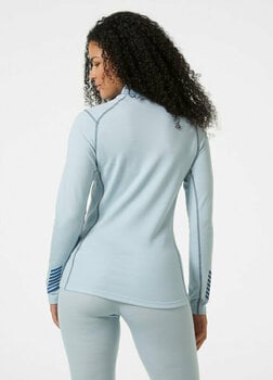 Sailing Base Layer Helly Hansen W Lifa Merino Midweight 2-in-1 Graphic Half-zip Base Layer Baby Trooper Floral Cross XS - 5