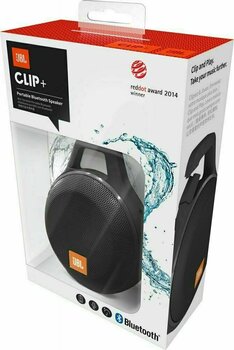 Prenosný reproduktor JBL Clip+ Black - 4