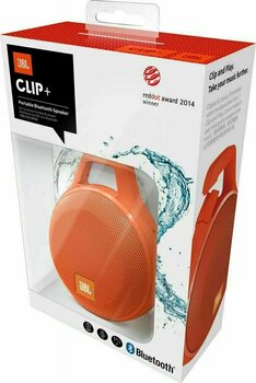 Prenosný reproduktor JBL Clip+ Orange - 4