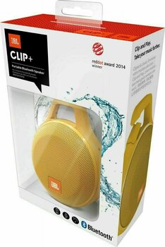 Prenosný reproduktor JBL Clip+ Yellow - 2