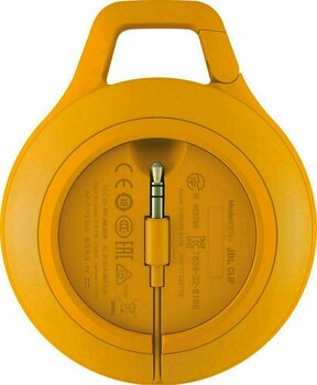 Prenosný reproduktor JBL Clip+ Yellow - 5