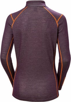 Sous-vêtements thermiques Helly Hansen W Lifa Merino Midweight 2-in-1 Graphic Half-zip Base Layer Amethyst Star Pixel XL Sous-vêtements thermiques - 2