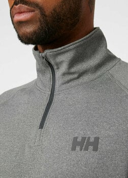 Outdoor Hoodie Helly Hansen Men's Verglas Half-Zip Midlayer Ebony XL Outdoor Hoodie - 3