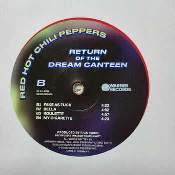 Vinyl Record Red Hot Chili Peppers - Return Of The Dream Canteen (Pink Vinyl) (2 LP) - 5