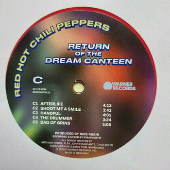 Disc de vinil Red Hot Chili Peppers - Return Of The Dream Canteen (Pink Vinyl) (2 LP) - 6