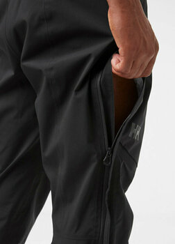 Calças de exterior Helly Hansen Verglas Infinity Shell Pants Black XL Calças de exterior - 4
