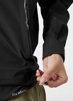 Jakna na otvorenom Helly Hansen W Verglas Infinity Shell Jacket Black XL Jakna na otvorenom - 3
