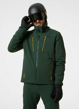 Lyžařská bunda Helly Hansen Alpha 3.0 Ski Jacket Darkest Spruce 2XL - 7