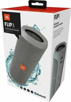 portable Speaker JBL Flip3 Grey - 2
