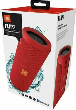 bärbar högtalare JBL Flip3 Red - 8