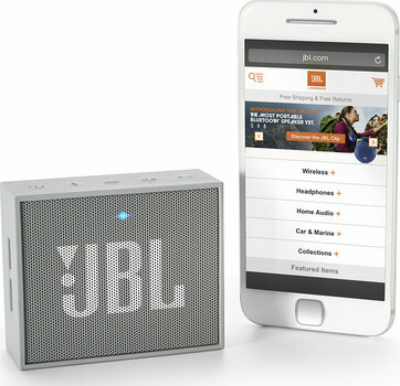 Prenosni zvočnik JBL GO Grey - 6