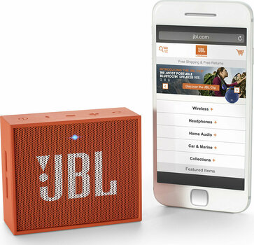 portable Speaker JBL Go Orange - 4