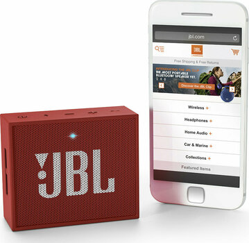 Enceintes portable JBL Go Red - 6