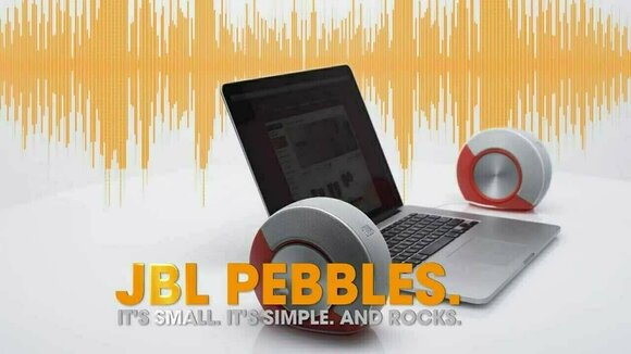 Prenosný reproduktor JBL Pebbles Orange - 3