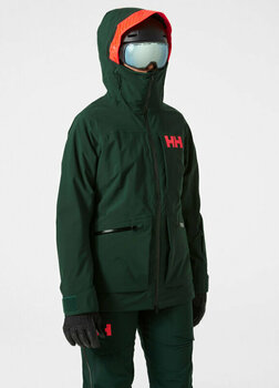 Casaco de esqui Helly Hansen W Powderqueen Infinity Ski Jacket Darkest Spruce XS - 6