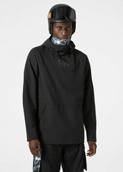 T-shirt/casaco com capuz para esqui Helly Hansen Ullr D Shield Ski Hoodie Black S Hoodie - 5