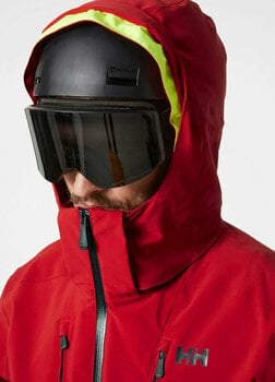 Lyžařská bunda Helly Hansen Alpha 3.0 Ski Jacket Red XL - 4