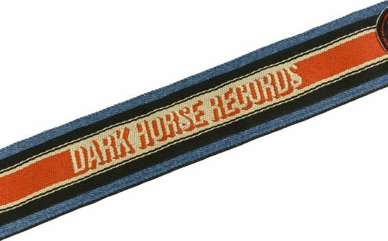 Tekstylne gitarowe pasy Fender George Harrison Dark Horse Logo Strap - 3