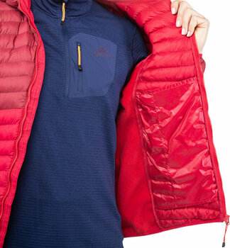 Яке Mountain Equipment Particle Hooded Womens Jacket Capsicum/Tibetan Red 8 Яке - 7
