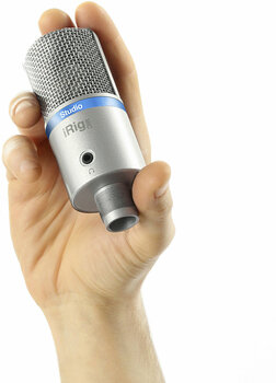 Microphone for Smartphone IK Multimedia iRig Mic Studio Silver - 3