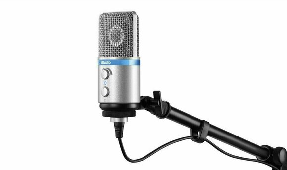 Microphone for Smartphone IK Multimedia iRig Mic Studio Silver - 6