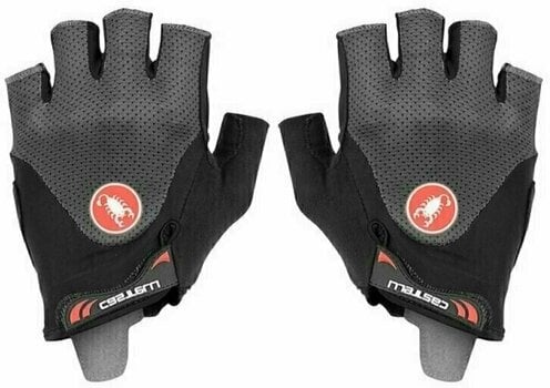 Kesztyű kerékpározáshoz Castelli Arenberg Gel 2 Gloves Dark Gray XL Kesztyű kerékpározáshoz - 2