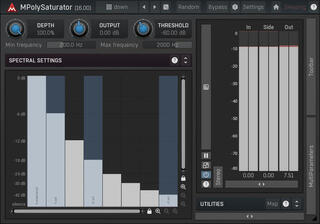 Software Plug-In FX Processor MELDA MPolySaturator (Digital product) - 1