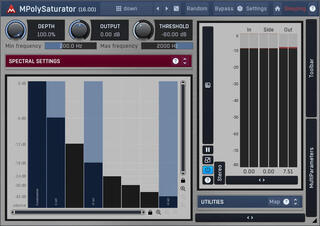Software Plug-In FX Processor MELDA MPolySaturator (Digital product) - 2