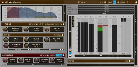 Tonstudio-Software Plug-In Effekt MELDA MLimiterMB (Digitales Produkt) - 5