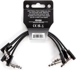 Patch kábel Dunlop MXR DCISTR06R Ribbon TRS Cable 3 Pack 15 cm Pipa - Pipa Patch kábel - 1
