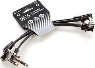 Patch kábel Dunlop MXR DCISTR06R Ribbon TRS Cable 3 Pack 15 cm Pipa - Pipa Patch kábel - 4