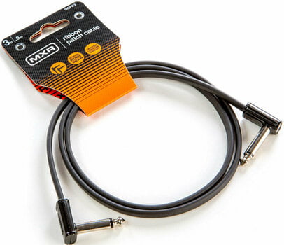 Adapter/patchkabel Dunlop MXR DCPR3 Ribbon Patch Cable Svart 0,9 m Vinklad-vinklad - 5