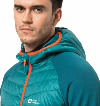 Outdoorová bunda Jack Wolfskin Routeburn Pro Hybrid M Outdoorová bunda Bay Blue L - 5