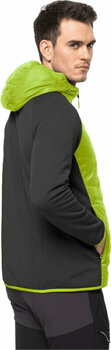 Udendørs jakke Jack Wolfskin Routeburn Pro Hybrid M Udendørs jakke Lime 3XL - 3