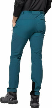 Pantalons outdoor Jack Wolfskin Ziegspitz Pants M Blue Coral 46 Pantalons outdoor - 3