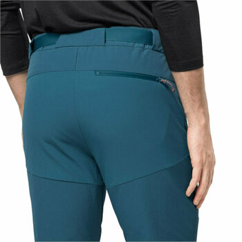 Outdoor Pants Jack Wolfskin Ziegspitz Pants M Blue Coral 46 Outdoor Pants - 5