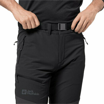 Spodnie outdoorowe Jack Wolfskin Ziegspitz Pants M Black 46 Spodnie outdoorowe - 4
