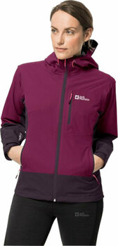 Udendørs jakke Jack Wolfskin Eagle Peak 2L W Wild Berry M Udendørs jakke - 3